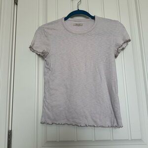 White t shirt free w/purchase